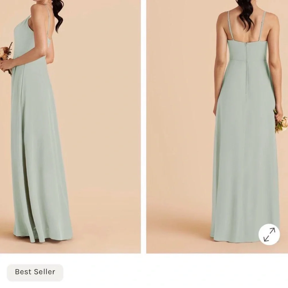 Birdy Grey Sage Bridesmaid Dress - Picture 4 of 4